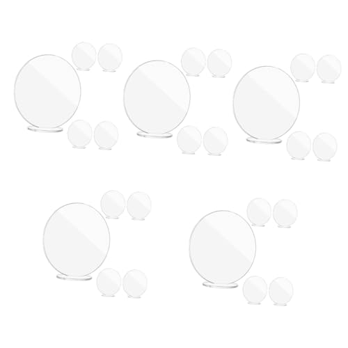 TOPPERFUN 25 Sätze Runde Transparente Tischkarten aus Teiliges für Hochzeiten Partys und Feiern Diy Platzkarten für Gäste zur Kennzeichnung von Tischnummern und Menüs TOPPERFUN 25 Sätze Runde Transparente Tischkarten aus Teiliges für Hochzeiten Partys und Feiern Diy Platzkarten für Gäste zur Kennzeichnung von Tischnummern und Menüs von TOPPERFUN