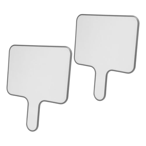TOPPERFUN 2Stücke Handheld Whiteboard Abwischbare Antwort Paddel Doppelseitige Bewertungstafeln für Lehrspiele und Interaktive Klassenzimmeraktivitäten TOPPERFUN 2Stücke Handheld Whiteboard Abwischbare Antwort Paddel Doppelseitige Bewertungstafeln für Lehrspiele und Interaktive Klassenzimmeraktivitäten von TOPPERFUN