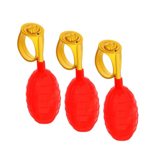 TOPPERFUN 3 Stück Wassersprühring Für Die Ganze Person Wassersquirtspielzeug Wasserstreichspielzeug Knifflige Streichspielzeuge Wassersprühspielzeug Wassersprühring- Plastik Rot TOPPERFUN 3 Stück Wassersprühring Für Die Ganze Person Wassersquirtspielzeug Wasserstreichspielzeug Knifflige Streichspielzeuge Wassersprühspielzeug Wassersprühring- Plastik Rot von TOPPERFUN