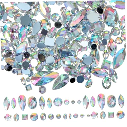 TOPPERFUN 300 Stück Flatback Strasssteine für DIY Bastelarbeiten Acryl Dekoration Gems für Nägel Handys Fotoalben für Kreative Projekte und Stilvolle Designs TOPPERFUN 300 Stück Flatback Strasssteine für DIY Bastelarbeiten Acryl Dekoration Gems für Nägel Handys Fotoalben für Kreative Projekte und Stilvolle Designs von TOPPERFUN