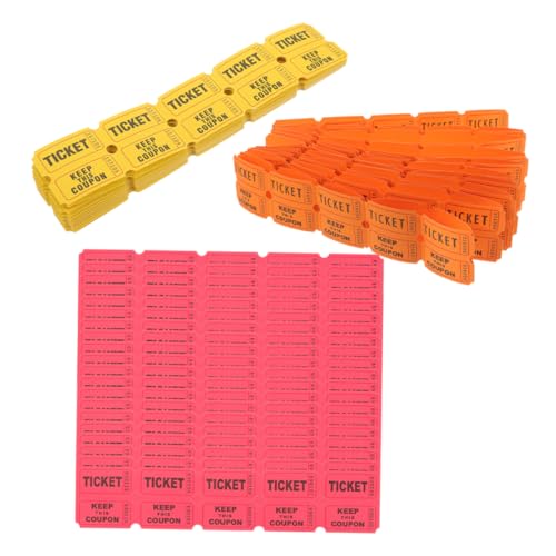 TOPPERFUN 300 Stücke Tickets Für Veranstaltungen Konzert Tickets Papier Party Versorgung Party Tombola Tickets TOPPERFUN 300 Stücke Tickets Für Veranstaltungen Konzert Tickets Papier Party Versorgung Party Tombola Tickets von TOPPERFUN
