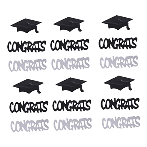 TOPPERFUN 3Er-Packungen Doktor Hut Ornamente Grad Kappe Dekorationen Mittelstücke für den Tisch Abschluss Party liefert Konfetti Tischkonfetti TOPPERFUN 3Er-Packungen Doktor Hut Ornamente Grad Kappe Dekorationen Mittelstücke für den Tisch Abschluss Party liefert Konfetti Tischkonfetti von TOPPERFUN