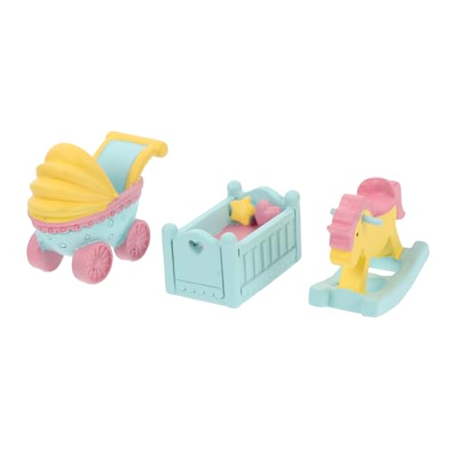 TOPPERFUN 3Stücke Resin Kuchendekoration Kinderwagen Cartoon Ornament Für Geburtstagsfeiern Süße Babyfiguren Für Tortenaufsätze Und Feierlichkeiten TOPPERFUN 3Stücke Resin Kuchendekoration Kinderwagen Cartoon Ornament Für Geburtstagsfeiern Süße Babyfiguren Für Tortenaufsätze Und Feierlichkeiten von TOPPERFUN