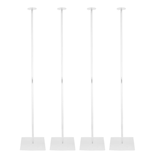 TOPPERFUN 4 Sets Ballonständer Als Tafelaufsatz Mit Sockel – 80 Cm Transparenter Säulenturm Als Tischdekoration Für Babypartys Geburtstage Abschlussfeiern Hochzeiten TOPPERFUN 4 Sets Ballonständer Als Tafelaufsatz Mit Sockel – 80 Cm Transparenter Säulenturm Als Tischdekoration Für Babypartys Geburtstage Abschlussfeiern Hochzeiten von TOPPERFUN