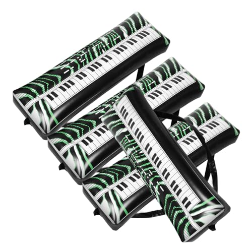 TOPPERFUN 4 Stück Aufblasbare Keyboard Instrumente PVC Party für Themenpartys Lustige Aufblasbare Musikinstrumente für Foto Events und Feiern für Strand TOPPERFUN 4 Stück Aufblasbare Keyboard Instrumente PVC Party für Themenpartys Lustige Aufblasbare Musikinstrumente für Foto Events und Feiern für Strand von TOPPERFUN