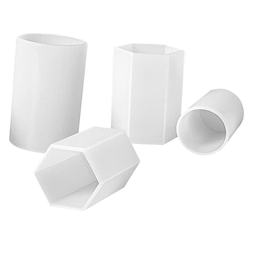 TOPPERFUN 4 Stück DIY Silikon Kerzenformen Gießformen für Duftkerzen Große und Kleine Sechseckige Sowie Runde Modelle Flexibel und Langlebig für Herstellung von Seife und Handwerk TOPPERFUN 4 Stück DIY Silikon Kerzenformen Gießformen für Duftkerzen Große und Kleine Sechseckige Sowie Runde Modelle Flexibel und Langlebig für Herstellung von Seife und Handwerk von TOPPERFUN