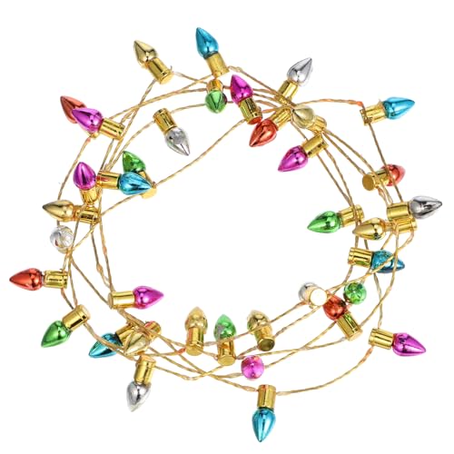 TOPPERFUN 4-Teilige Schnur Weihnachtslichterkette Puppenhaus Licht Lichterketten trimmen weihnachtsdeko Miniatur-Weihnachtslichter Weihnachtsminihaus Plastik Colorful TOPPERFUN 4-Teilige Schnur Weihnachtslichterkette Puppenhaus Licht Lichterketten trimmen weihnachtsdeko Miniatur-Weihnachtslichter Weihnachtsminihaus Plastik Colorful von TOPPERFUN