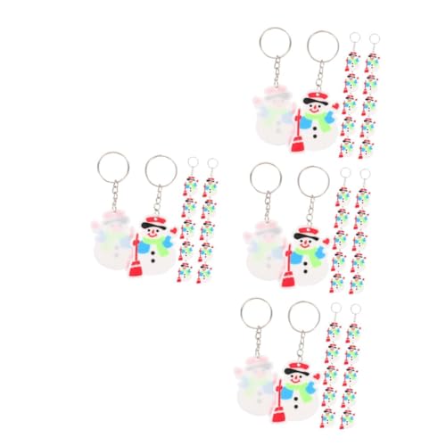 TOPPERFUN 48 Stk. Teiliges Weihnachts-schlüsselanhänger- Bunte Pvc-anhänger mit Weihnachtsmann-motiv Langlebig und Kreative Partygeschenke für Taschen Autoschlüssel-dekoration TOPPERFUN 48 Stk. Teiliges Weihnachts-schlüsselanhänger- Bunte Pvc-anhänger mit Weihnachtsmann-motiv Langlebig und Kreative Partygeschenke für Taschen Autoschlüssel-dekoration von TOPPERFUN