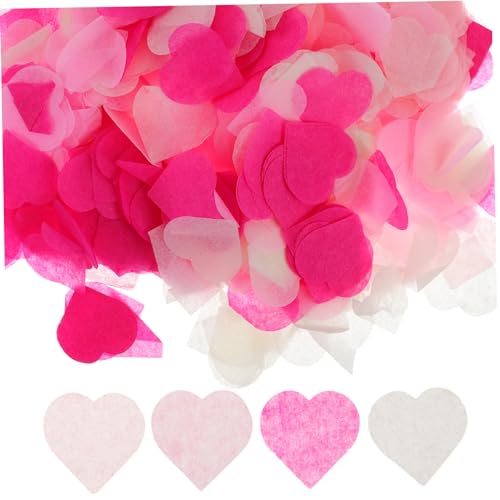 TOPPERFUN 4Packungen Herzform Konfetti Aus Papier Für Hochzeit Und Valentinstag Dekorationen Für Partys Geburtstagsfeiern Und Jubiläen Pro Hellrosa TOPPERFUN 4Packungen Herzform Konfetti Aus Papier Für Hochzeit Und Valentinstag Dekorationen Für Partys Geburtstagsfeiern Und Jubiläen Pro Hellrosa von TOPPERFUN