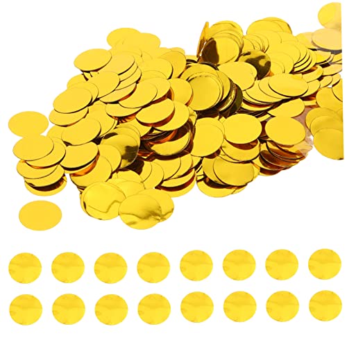 TOPPERFUN 4Taschen Goldenes Konfetti Runde Konfetti für Hochzeiten und Geburtstagsfeiern Packung Dekorative Requisiten Festliche zu Schaffen für Einladungen TOPPERFUN 4Taschen Goldenes Konfetti Runde Konfetti für Hochzeiten und Geburtstagsfeiern Packung Dekorative Requisiten Festliche zu Schaffen für Einladungen von TOPPERFUN