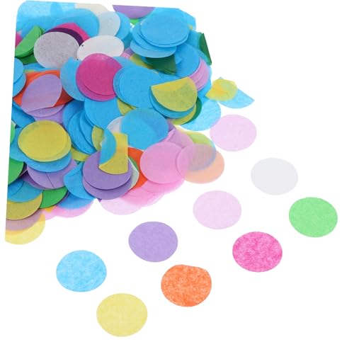 TOPPERFUN 5 Packungen Konfetti Ballonfüllung Happy Birthday Ballon Tischkonfetti Punkte Geburtstagskonfetti Geburtstagstischdeko Buntes Konfetti Hochzeitskonfetti Für Tische Papier TOPPERFUN 5 Packungen Konfetti Ballonfüllung Happy Birthday Ballon Tischkonfetti Punkte Geburtstagskonfetti Geburtstagstischdeko Buntes Konfetti Hochzeitskonfetti Für Tische Papier von TOPPERFUN