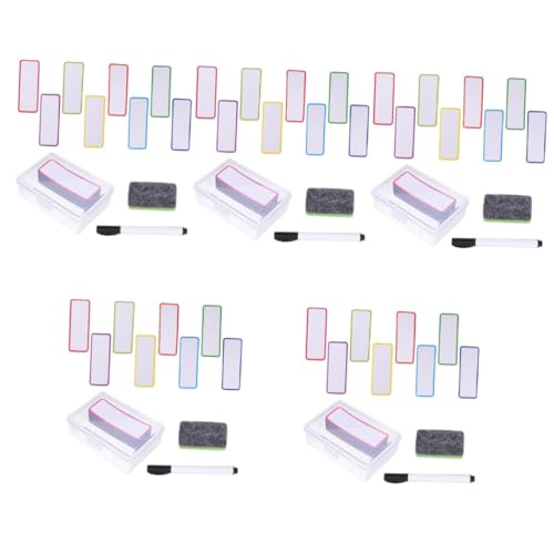 TOPPERFUN 5 Sätze Magnetische Etikettaufkleber Etiketten Magnetisches Whiteboard Magnetische Whiteboard -magnete Klebrig Weiß Name Tipp Kühlschrankmagnet Tag-board Das Haustier 54 Stück * 5 TOPPERFUN 5 Sätze Magnetische Etikettaufkleber Etiketten Magnetisches Whiteboard Magnetische Whiteboard -magnete Klebrig Weiß Name Tipp Kühlschrankmagnet Tag-board Das Haustier 54 Stück * 5 von TOPPERFUN