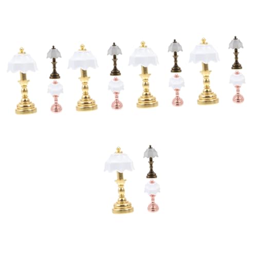 TOPPERFUN 5 Sätze Mini-schreibtischlampenmodell Klein Für Lichter USB-schreibtischlampe Weiß Nachttischlampe Miniatur Mini-hausschmuck Miniaturlampenmodell Metall 3 Stück * 5 TOPPERFUN 5 Sätze Mini-schreibtischlampenmodell Klein Für Lichter USB-schreibtischlampe Weiß Nachttischlampe Miniatur Mini-hausschmuck Miniaturlampenmodell Metall 3 Stück * 5 von TOPPERFUN