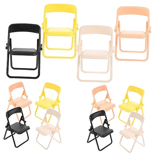 TOPPERFUN 5 Sätze Puppenhausmöbel Und Zubehör Winzige Möbel Miniaturmöbel Puppenhausdekor Für Freisprechanlage Freilaufgehege Decor Mini-möbelmodell Handy-aufbewahrungshalterung 12 Stück * 5 von TOPPERFUN