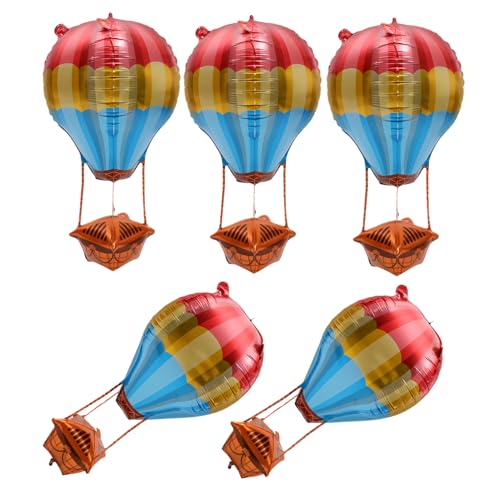 TOPPERFUN 5 Stück 4D Aluminiumfolienballon Hochzeit Luftballons für Geburtstagsfeiern Metallicballons Ballons Geburtstag Partydekorationen Partyballon Zirkusballons Weltraum Folienballons TOPPERFUN 5 Stück 4D Aluminiumfolienballon Hochzeit Luftballons für Geburtstagsfeiern Metallicballons Ballons Geburtstag Partydekorationen Partyballon Zirkusballons Weltraum Folienballons von TOPPERFUN