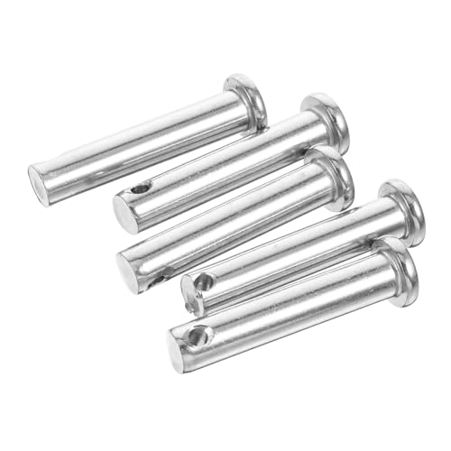 TOPPERFUN 5 Stück Edelstahl Kupplungsstift Gerüst Gerade Hardware Möbelmontage Gabelkopf Für Gerüste Schlüssel Flacher Kupplungsstift M8 Runder Gabelkopf Gerüstversorgungskopf TOPPERFUN 5 Stück Edelstahl Kupplungsstift Gerüst Gerade Hardware Möbelmontage Gabelkopf Für Gerüste Schlüssel Flacher Kupplungsstift M8 Runder Gabelkopf Gerüstversorgungskopf von TOPPERFUN