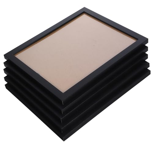 TOPPERFUN 5 Stück Fotorahmen Für Die Wand Modern Bilderrahmen Dekorativ Anzeige Mehrere Mit Aufwendig Hängend Photo-frames Bildhalter Einfacher Fotorahmen Bildrahmen Fotohalter Schwarz Holz TOPPERFUN 5 Stück Fotorahmen Für Die Wand Modern Bilderrahmen Dekorativ Anzeige Mehrere Mit Aufwendig Hängend Photo-frames Bildhalter Einfacher Fotorahmen Bildrahmen Fotohalter Schwarz Holz von TOPPERFUN