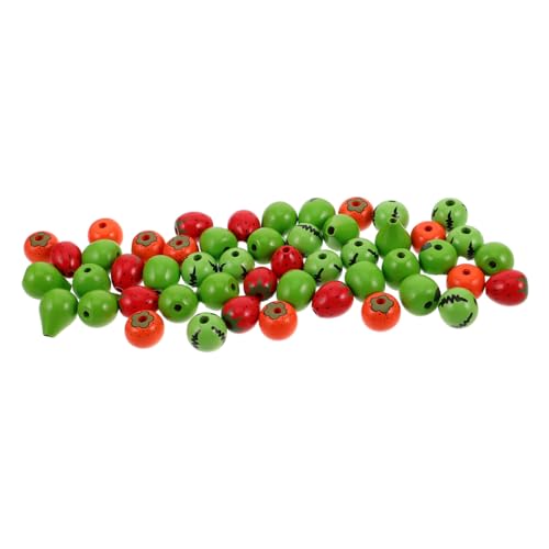 TOPPERFUN 50 Stück Fruchtholzperlen Fruchtperlen für die Schmuckherstellung Fruchtperlen für Armbänder hölzern TOPPERFUN 50 Stück Fruchtholzperlen Fruchtperlen für die Schmuckherstellung Fruchtperlen für Armbänder hölzern von TOPPERFUN