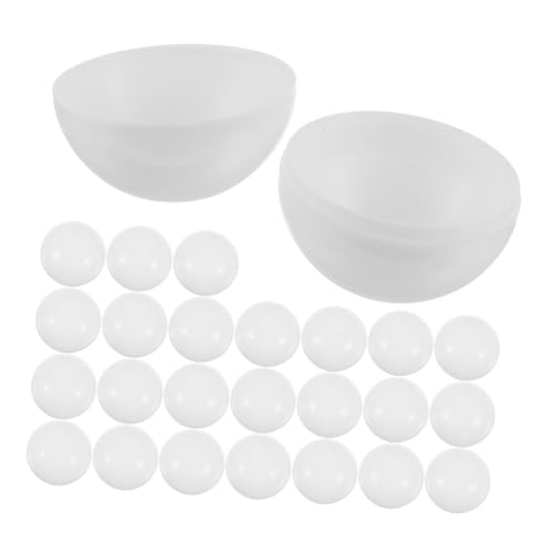TOPPERFUN 50 Stück Lotteriekugel Verlosung Von Bällen Mini-Bingo-Kugeln Verkaufsautomaten -kapseln Spielbälle Verkaufsautomatenkugeln Bierpong-bälle Pingpong -bälle Lotterieball Weiß PVC TOPPERFUN 50 Stück Lotteriekugel Verlosung Von Bällen Mini-Bingo-Kugeln Verkaufsautomaten -kapseln Spielbälle Verkaufsautomatenkugeln Bierpong-bälle Pingpong -bälle Lotterieball Weiß PVC von TOPPERFUN