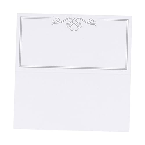 TOPPERFUN 50Stücke Platzkarten für Hochzeiten und Feiern Tischkarten für Reservierungen für Geburtstagsfeiern und Veranstaltungen TOPPERFUN 50Stücke Platzkarten für Hochzeiten und Feiern Tischkarten für Reservierungen für Geburtstagsfeiern und Veranstaltungen von TOPPERFUN