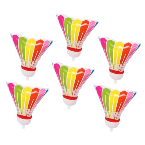 TOPPERFUN 6 Stück Badminton-Ballon geformt thematisiert Party Jumbo Farben bunt Tennis Dekorationen Ballongirlande Basketball-Ballonbogen Ballonstrauß Luftballons groß Sport TOPPERFUN 6 Stück Badminton-Ballon geformt thematisiert Party Jumbo Farben bunt Tennis Dekorationen Ballongirlande Basketball-Ballonbogen Ballonstrauß Luftballons groß Sport von TOPPERFUN