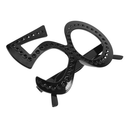 TOPPERFUN 6 Stück Brille Zum 50. Geburtstag Party Lustige Geburtstagsbrille Neuheit Geburtstagsbrille Plastik Black TOPPERFUN 6 Stück Brille Zum 50. Geburtstag Party Lustige Geburtstagsbrille Neuheit Geburtstagsbrille Plastik Black von TOPPERFUN