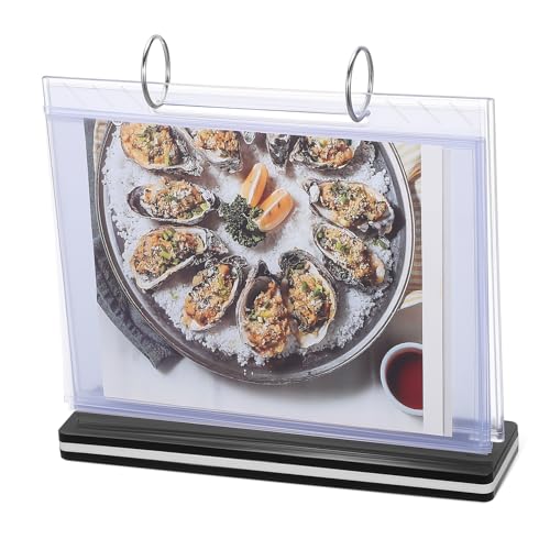 TOPPERFUN Acryl Karten Broschürenhalter Schilderständer Dokumentenhalter Stehende Schilderhalter Broschürenhalter Schreibtisch Flip Organizer Menükartenhalter Kunststoff Weiß TOPPERFUN Acryl Karten Broschürenhalter Schilderständer Dokumentenhalter Stehende Schilderhalter Broschürenhalter Schreibtisch Flip Organizer Menükartenhalter Kunststoff Weiß von TOPPERFUN