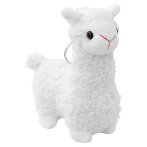 TOPPERFUN Alpaka-schlüsselanhänger Rucksack-schlüsselanhänger Für Mädchen Alpaka-Kuscheltier Lamm Plüsch Süße Kuscheltiere Kuscheltiere Schaffiguren Süßes Stofftier Weiß Kurzer Plüsch TOPPERFUN Alpaka-schlüsselanhänger Rucksack-schlüsselanhänger Für Mädchen Alpaka-Kuscheltier Lamm Plüsch Süße Kuscheltiere Kuscheltiere Schaffiguren Süßes Stofftier Weiß Kurzer Plüsch von TOPPERFUN