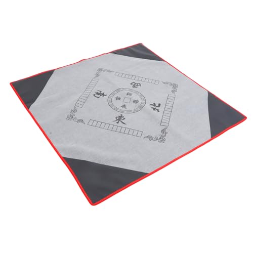 TOPPERFUN Anti-Slip-Mahjong-Tischdecke Mahjong-Matte Abdeckung Beleg Tuch für Spielmatten Brettspiel Tischdecke Spieltischmatte Kartenspielmatte Karte Tischmatte Leder Grey Zufällige Farbe TOPPERFUN Anti-Slip-Mahjong-Tischdecke Mahjong-Matte Abdeckung Beleg Tuch für Spielmatten Brettspiel Tischdecke Spieltischmatte Kartenspielmatte Karte Tischmatte Leder Grey Zufällige Farbe von TOPPERFUN