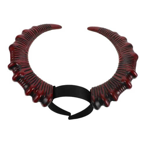 TOPPERFUN Antilopenhörner Stirnband Cosplay Haarschmuck Dämonenhorn Kopfbedeckung Halloween Party Accessoire Für Kostümpartys Geburtstagsfeiern Und Fotoshootings von TOPPERFUN