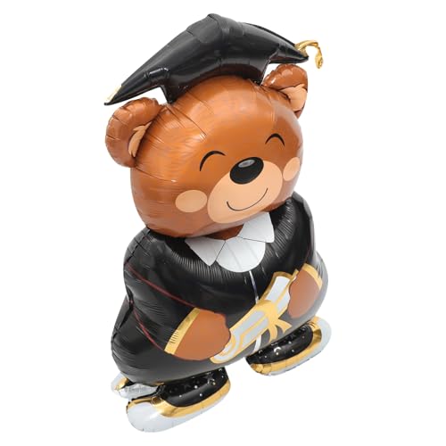 TOPPERFUN Ballon Ornament „Congrats Grad“ Ballon Mini Abschlussballons Bärenballons Zum Abschluss Pride Ballons Abschlussballons Dekoration Für Die Absolventen Aluminiumfolie TOPPERFUN Ballon Ornament „Congrats Grad“ Ballon Mini Abschlussballons Bärenballons Zum Abschluss Pride Ballons Abschlussballons Dekoration Für Die Absolventen Aluminiumfolie von TOPPERFUN
