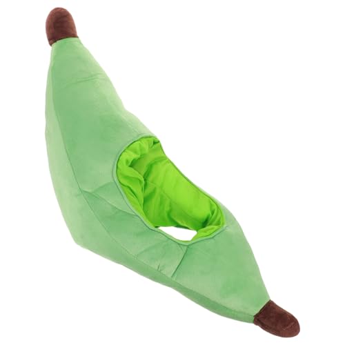TOPPERFUN Banana Kostüm Hut Lustiger Bananenhut aus Leichtem Baumwoll-schwamm für Erwachsene Bequeme Witzige Obst Kopfbedeckung für Halloween Kostüm Party Cosplay Fotorequisiten von TOPPERFUN