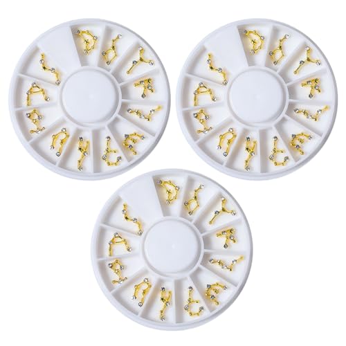 TOPPERFUN Boxen Nagel Charms mit Strass Nagelschmuck für Kreative Nail Art und Telefongehäuse Dekoration für Persönliche Nutzung und Nagelstudios TOPPERFUN Boxen Nagel Charms mit Strass Nagelschmuck für Kreative Nail Art und Telefongehäuse Dekoration für Persönliche Nutzung und Nagelstudios von TOPPERFUN