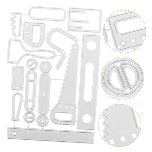 TOPPERFUN Carbonstahl Schneidewerkzeug Diy Schablonen für Scrapbooking und Kreative Bastelprojekte Robust und Vielseitig für und Kreative Gestaltung von TOPPERFUN