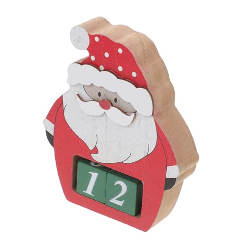 TOPPERFUN Countdown Kalender Aus Holz Zum Aufhängen Tischkalender Tischkalender Aus Holz Countdown Kalenderblock Täglicher Tischkalender Holzblockkalender 2024 Tischkalender Rot TOPPERFUN Countdown Kalender Aus Holz Zum Aufhängen Tischkalender Tischkalender Aus Holz Countdown Kalenderblock Täglicher Tischkalender Holzblockkalender 2024 Tischkalender Rot von TOPPERFUN