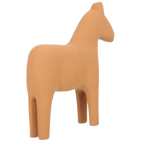 TOPPERFUN Dekoratives Holzpferd Ornament Für Mädchen Handgefertigte Tischdekoration Hochwertigem Geeignet Für Schlafzimmer Und von TOPPERFUN
