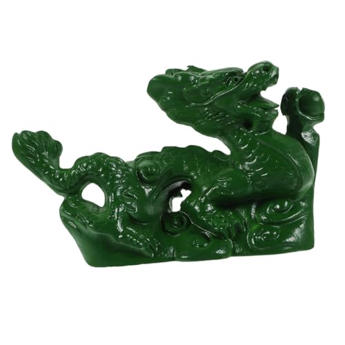 TOPPERFUN Dragon Statue Holzfigur Für Antike Chinesische Drachenfigur Als Dekoration Für Zuhause Und Büro Detailreiche Handwerkskunst Grünes TOPPERFUN Dragon Statue Holzfigur Für Antike Chinesische Drachenfigur Als Dekoration Für Zuhause Und Büro Detailreiche Handwerkskunst Grünes von TOPPERFUN