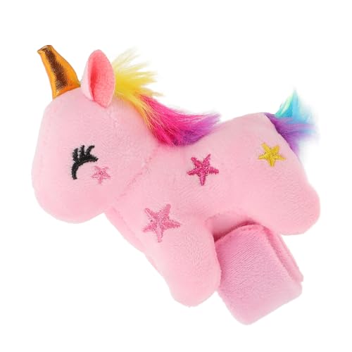 TOPPERFUN Einhorn Plüsch Slap Armband Süßes Cartoon Armband für Partys Gastgeschenke und Dekoration Weiches Langlebiges Material für Kindergeburtstage und Mottopartys TOPPERFUN Einhorn Plüsch Slap Armband Süßes Cartoon Armband für Partys Gastgeschenke und Dekoration Weiches Langlebiges Material für Kindergeburtstage und Mottopartys von TOPPERFUN