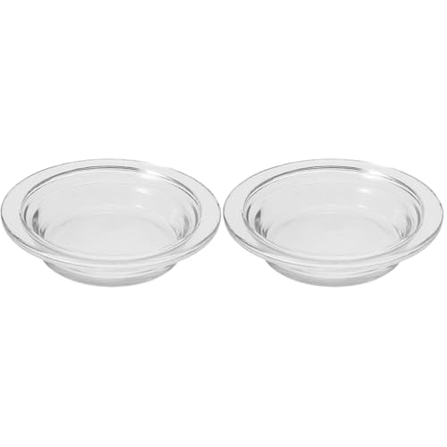 TOPPERFUN Ersatz-Wachs-Heizschale, 132,1 cm, Glas, Duftöl, Wachswärmer, Duftkerze, Schmelzplatte, transparent, 2 Stück TOPPERFUN Ersatz-Wachs-Heizschale, 132,1 cm, Glas, Duftöl, Wachswärmer, Duftkerze, Schmelzplatte, transparent, 2 Stück von TOPPERFUN