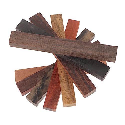 TOPPERFUN Exotische Holz Stift Rohlinge 8 Stücke Drechsel Kits Stift Herstellung von TOPPERFUN