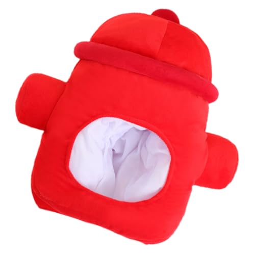 TOPPERFUN Feuerwehrhydrant Hut Lustige Cosplay Kopfbedeckung für Festivals Halloween und Mottopartys als Fotorequisit für Kostümpartys von TOPPERFUN