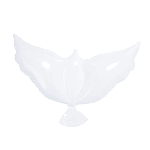 TOPPERFUN Friedenstaube Folienballon Großer Aluminium Heliumballon zur Dekoration für Hochzeiten Gedenkfeiern Geburtstage und Outdoor Events um Erinnerungen TOPPERFUN Friedenstaube Folienballon Großer Aluminium Heliumballon zur Dekoration für Hochzeiten Gedenkfeiern Geburtstage und Outdoor Events um Erinnerungen von TOPPERFUN