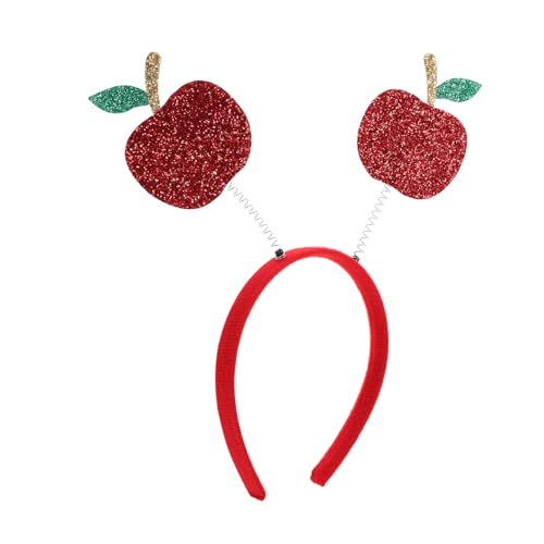 TOPPERFUN Frucht Haarreif für Lustiges Leichtes und Bequemes Headpiece mit Apfel Design für Fotoshootings Geburtstagsfeiern und Dschungelpartys von TOPPERFUN