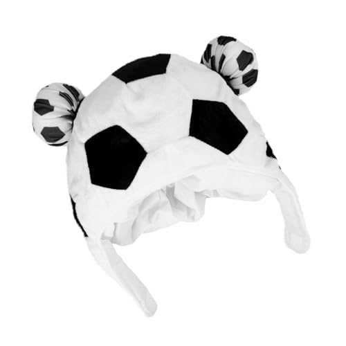 TOPPERFUN Fußball Fans Hut Lustiger Fußball Kopfschmuck für Sportliebhaber Tragbar und Atmungsaktiv für Partys und Events Auffälliges Design für Unvergessliche von TOPPERFUN
