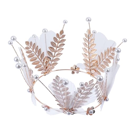 TOPPERFUN Geburtstagskrone mit Design Party Kopfschmuck Eleganter Haarschmuck für Mädchen Festliche Kuchen Dekoration Sicher und Geeignet für Geburtstagsfeiern von TOPPERFUN