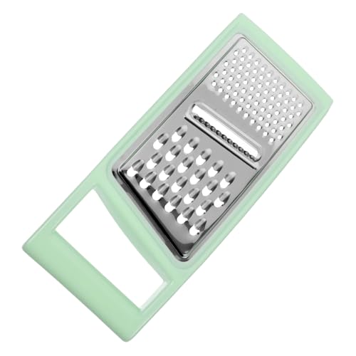 TOPPERFUN Gemüsereibe Gemüse -Slicer Edelstahlreibe Küchenreibe Gemüsefahrer Hellgrün TOPPERFUN Gemüsereibe Gemüse -Slicer Edelstahlreibe Küchenreibe Gemüsefahrer Hellgrün von TOPPERFUN