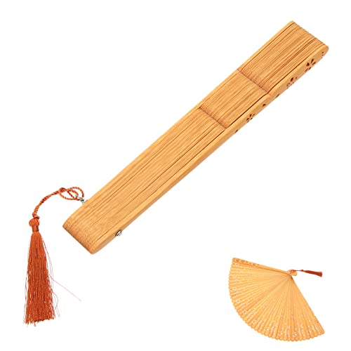 TOPPERFUN Handheld Fächer Faltbarer Chinesischer Tanzfächer aus Stabilem für Fotografie Sommerreisen und Dekoration als Partygeschenk oder Bühnenrequisite TOPPERFUN Handheld Fächer Faltbarer Chinesischer Tanzfächer aus Stabilem für Fotografie Sommerreisen und Dekoration als Partygeschenk oder Bühnenrequisite von TOPPERFUN