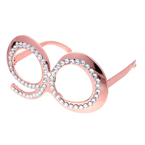 TOPPERFUN Jahre Partybrille mit Glitzer Kristall Leichte PC Kunststoff Geburtstagsbrille als Fotorequisite Komfortabel und Langlebig für Erwachsenen Feier TOPPERFUN Jahre Partybrille mit Glitzer Kristall Leichte PC Kunststoff Geburtstagsbrille als Fotorequisite Komfortabel und Langlebig für Erwachsenen Feier von TOPPERFUN