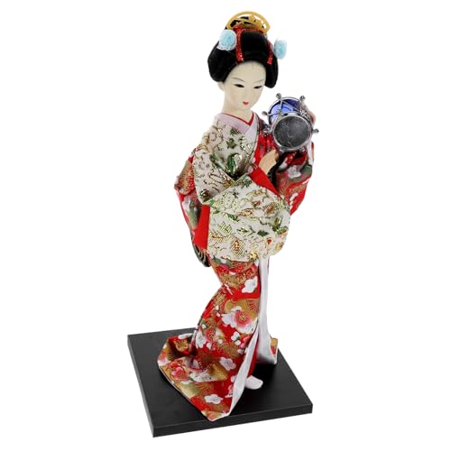 TOPPERFUN Japanische Geisha Dekoration Puppe Handwerkskunst Wohnaccessoire Lustiges Geburtstagsgeschenk TOPPERFUN Japanische Geisha Dekoration Puppe Handwerkskunst Wohnaccessoire Lustiges Geburtstagsgeschenk von TOPPERFUN
