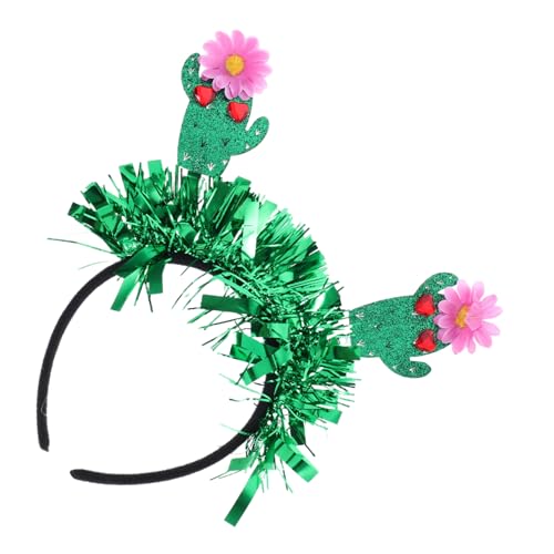 TOPPERFUN Kaktusstirnband Mexikanische Stirnbänder Für Frauen Partystirnband Mexikanisches Blumenstirnband Mexikanisches Partyzubehör Lustiges Stirnband Für Frauen Green Stoff TOPPERFUN Kaktusstirnband Mexikanische Stirnbänder Für Frauen Partystirnband Mexikanisches Blumenstirnband Mexikanisches Partyzubehör Lustiges Stirnband Für Frauen Green Stoff von TOPPERFUN